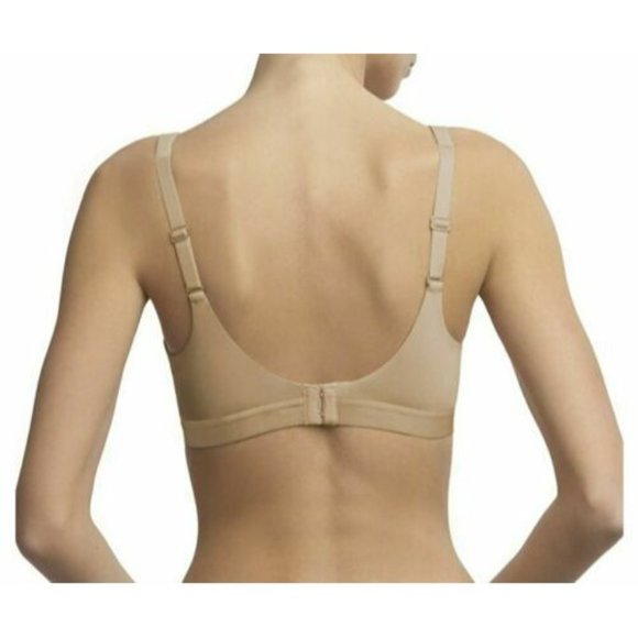 🆕 NATORI Recharge Sports Bra Underwire Beige 32D #7543241 - Picture 3 of 7